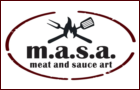 Λογότυπο του καταστήματος M.A.S.A. - MEAT AND SAUCE ART